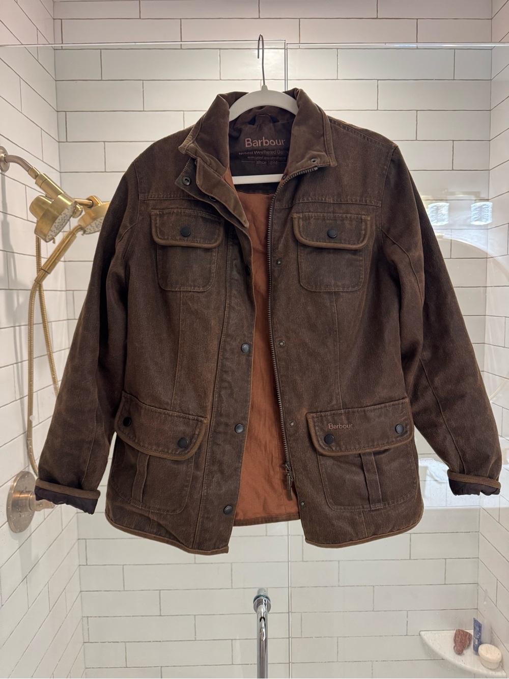 Barbour weathered utility jacket